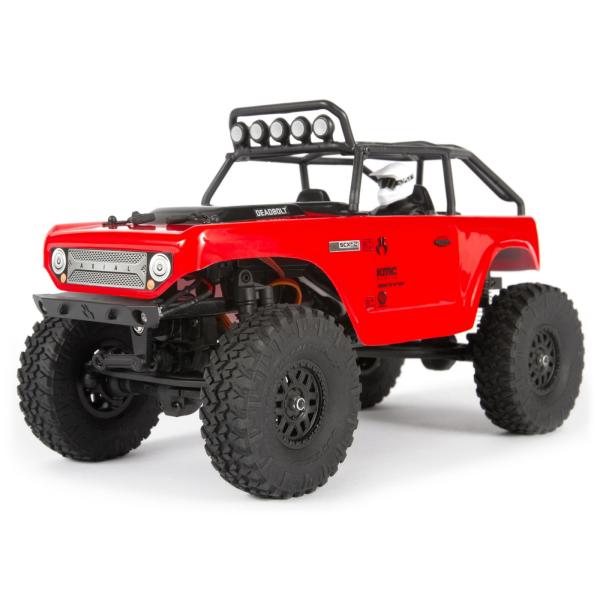 Axial SCX24 Deadbolt 1:24 Elektro 4WD Crawler RTR Rot - AXI90081T1