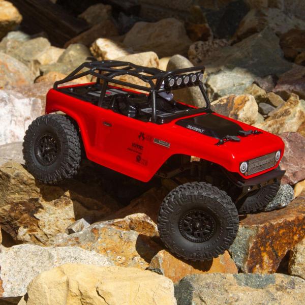Axial SCX24 Deadbolt 1:24 Elektro 4WD Crawler RTR Rot - AXI90081T1