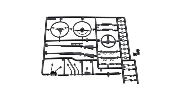 Axial AX80037 Interior Details Part Tree Black - AXIC0037