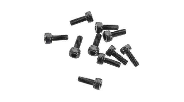 Axial AXA084 Cap Head M3x8mm Black Oxide (10) - AXIC0084