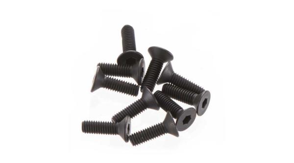 Axial AX31185 M3x10mm Hex Socket Flat Head (10) - AXIC1185