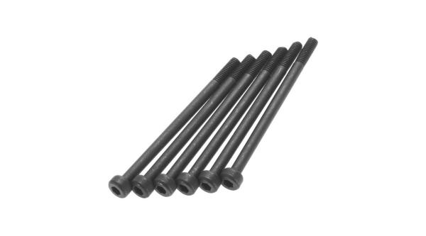 Axial AX31492 Cap Head M2.6x40mm Black (6) - AXIC1492