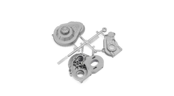 Axial AX31531 LCX Transmission Case Silver - AXIC1531