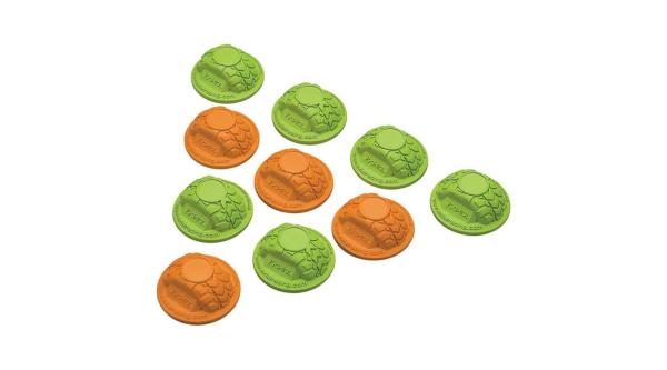 Axial AX12014 Gate Marker Set Green/Orange (10) - AXIC2014