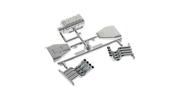 Axial AX31355 Monster Truck Motor Details (Chrome) - AXIC3355