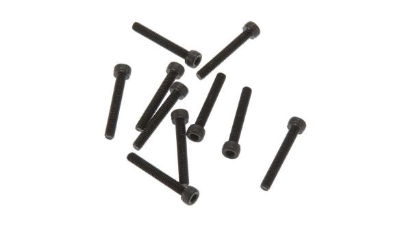 Axial AX31399 M2.6x18mm Cap Head Screw Black (10) - AXIC3400