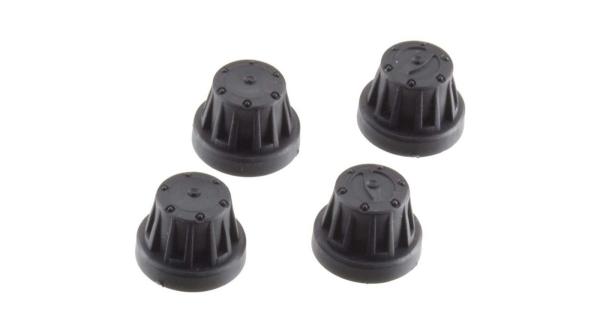 Axial AX8079 Hub Cover Set Black (4) - AXIC7079