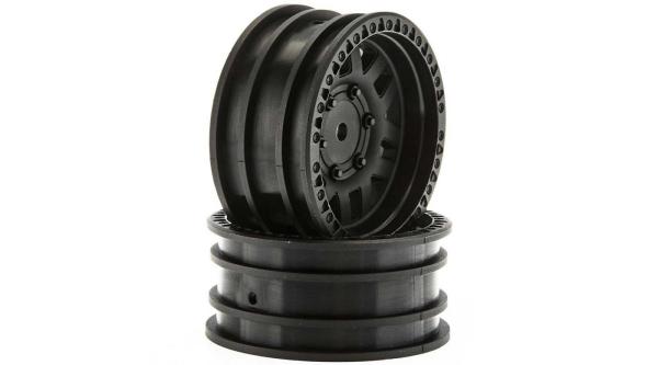 Axial 1.9 Wheels KMC XD Machete Crawl Black (2) - AXIC8010