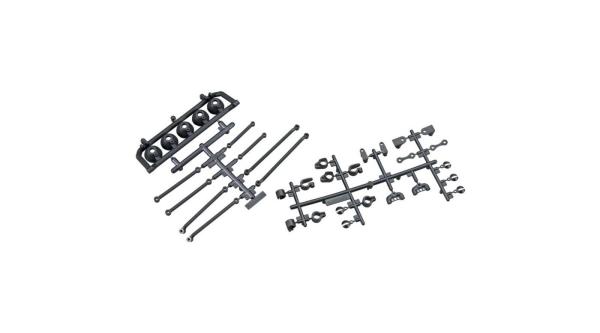 Axial AX80085 Univ Mount 5 Bucket Light Bar Black - AXIC8085