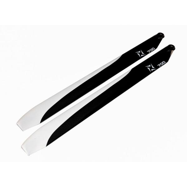 Blade Carbon Fiber Main Rotor Blades: 700mm - BLH-1677