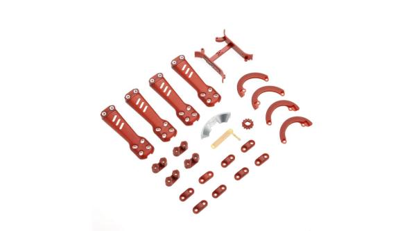 Blade Plastic Kit, Red: Vortex 230 - BLH9269