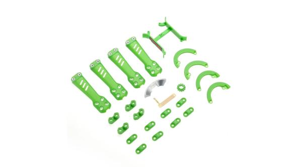 Blade Plastic Kit, Green: Vortex 230 - BLH9270