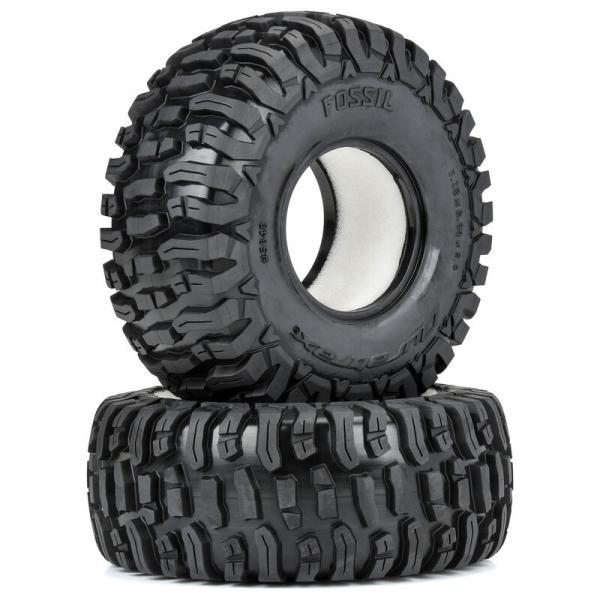 Duratrax 1/6 Fossil Front/Rear 2.9 Crawler Tires (2): SCX6 - DTX5648
