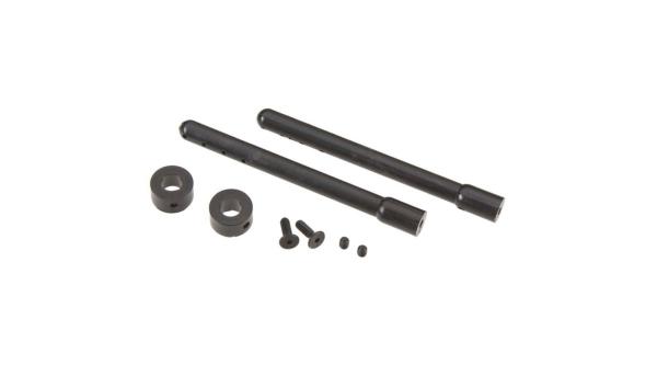 Duratrax Nylon Body Post Black 3" (2) - DTXC2613