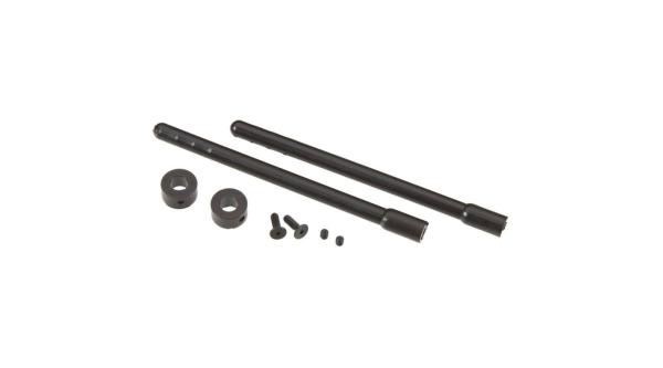 Duratrax Nylon Body Post Black 4" (2) - DTXC2614