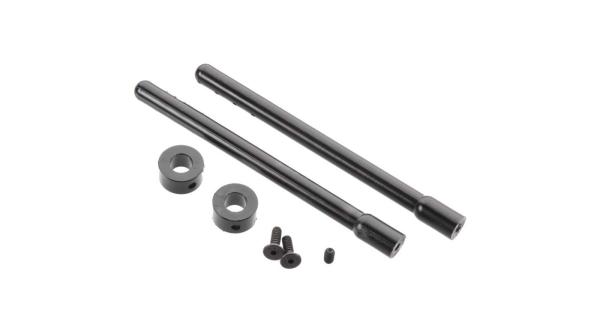 Duratrax Nylon Body Post Black 3.5" (2) - DTXC2617