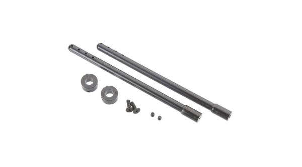 Duratrax Nylon Body Post Black 4.5" (2) - DTXC2618