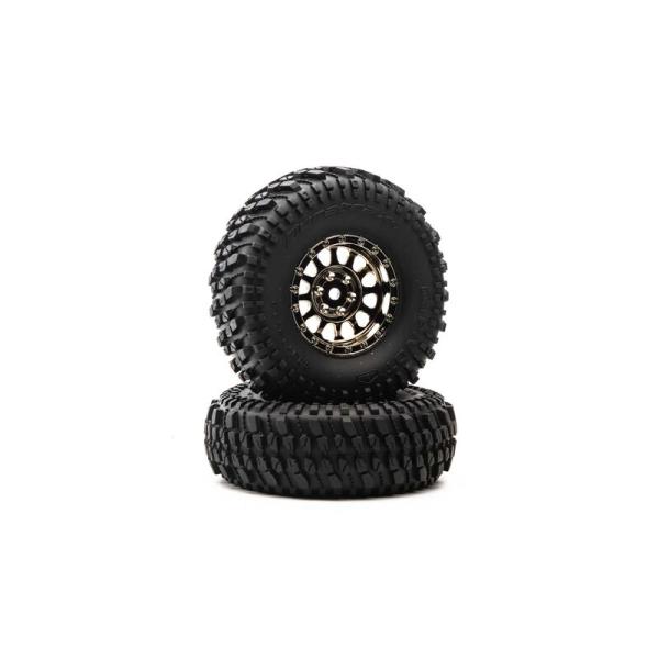 Duratrax Class 1 Deep Woods CR C3 Mntd 1.9  Blk/Chr (2) - DTXC4069
