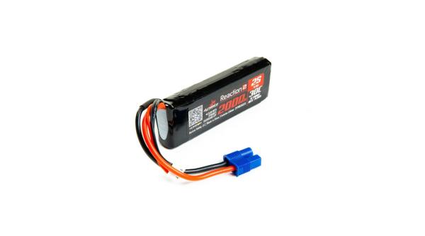 Dynamite 7.4V 2000mAh 2S 30C LiPo,Long: IC3 Minis, TWH - DYNB20233