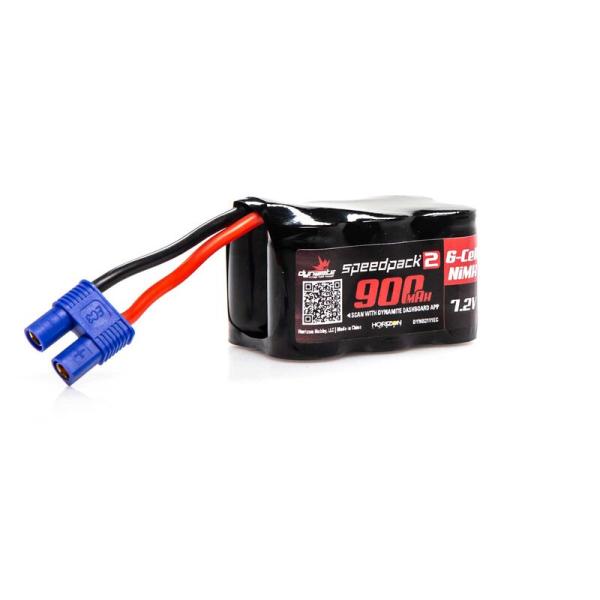 Dynamite Speedpack2 7.2V 900mAh 6 Zellen NiMh, 3+3 EC3 - DYNB2111EC