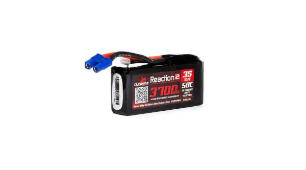 Dynamite Reaction2 11.1V 3700mAh 3S 50C LiPo: 96mm EC3 - DYNB37353