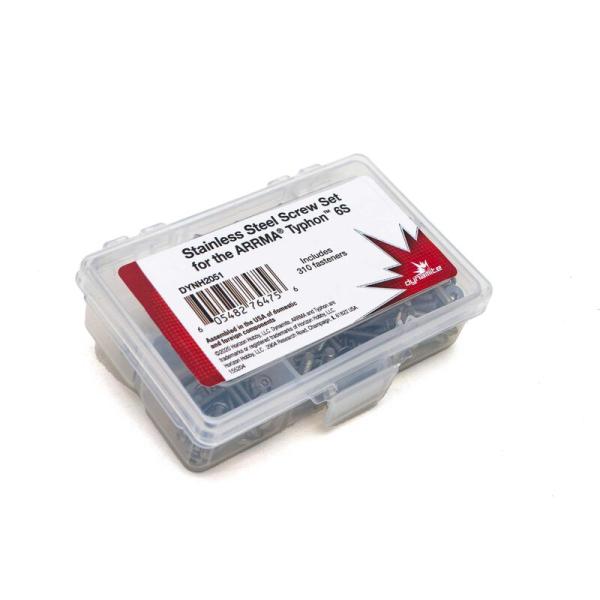 Dynamite Stainless Steel Screw Set: Arrma Typhoon 6S - DYNH2051