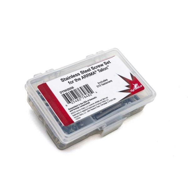 Dynamite Stainless Steel Screw Set: Arrma Talion - DYNH2058