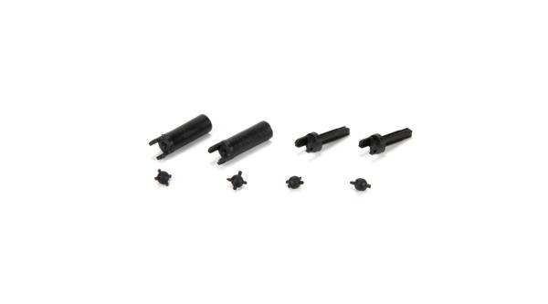 ECX Center Driveshaft Assembly: 1:24 4WD Temper - ECX202014