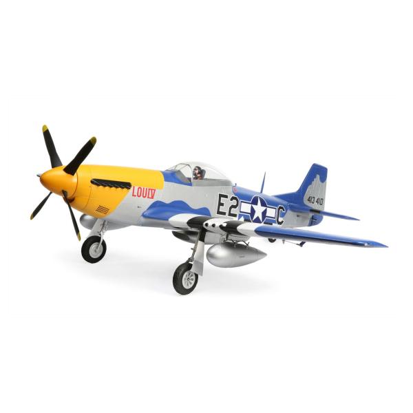 E-flite P-51D Mustang 1.5m RC-Flugzeug BNF Basic - EFL01250