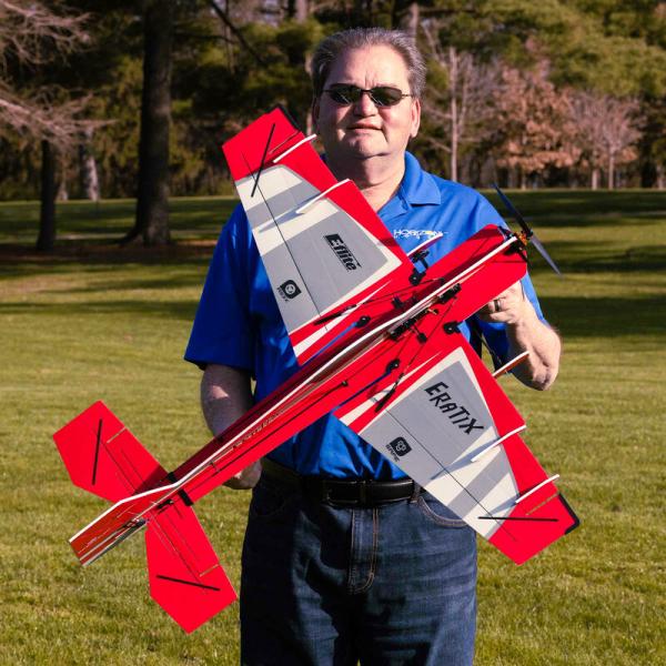 E-flite Eratix 3D Flat Foamy 860mm RC-Flugmodell BNF-Basic mit SAFE AS3X - EFL01950