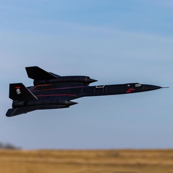 E-flite SR-71 Blackbird Twin 40mm EDF RC-Flugzeug BNF Basic with AS3X and SAFE Select - EFL02050