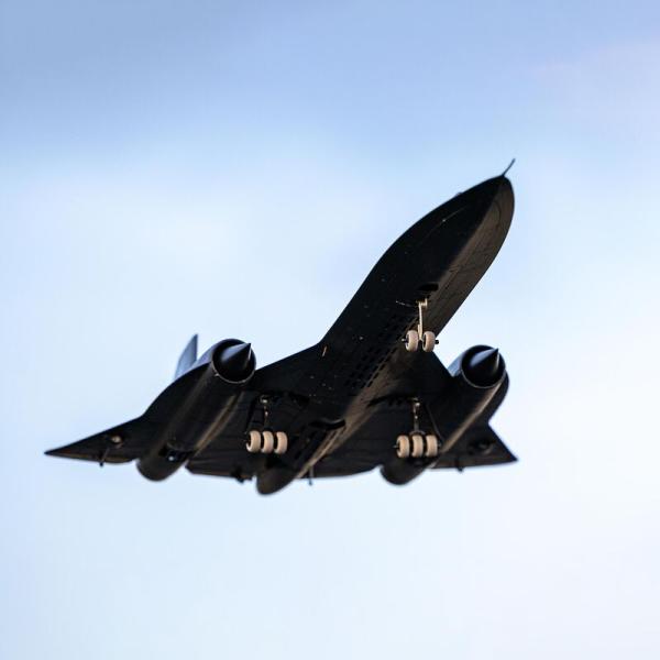 E-flite SR-71 Blackbird Twin 40mm EDF RC-Flugzeug BNF Basic with AS3X and SAFE Select - EFL02050