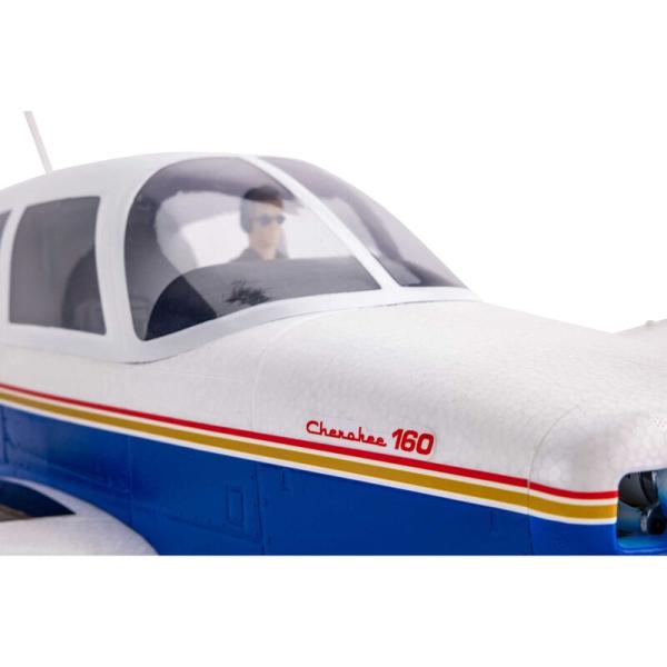 E-flite Cherokee 1.3m RC-Flugmodell BNF Basic with AS3X and SAFE Select - EFL05450