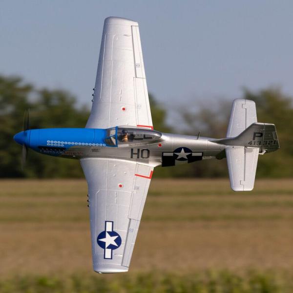 E-flite P-51D Mustang RC-Flugzeug Spannweite: 1.2m with Smart BNF Basic - EFL089500