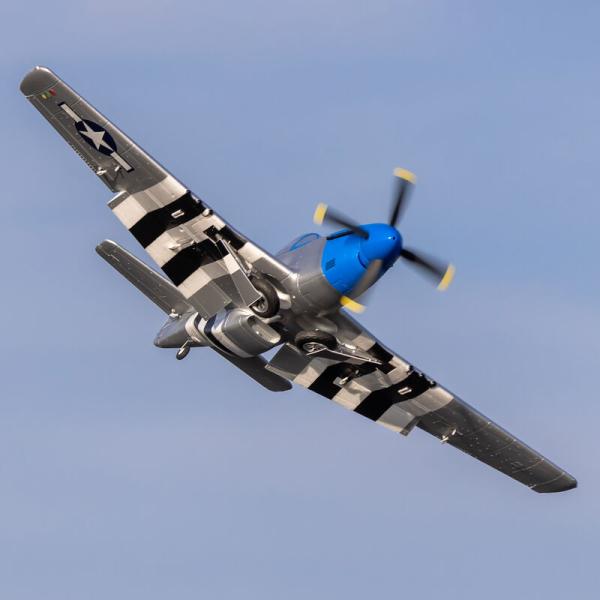 E-flite P-51D Mustang RC-Flugzeug Spannweite: 1.2m with Smart BNF Basic - EFL089500