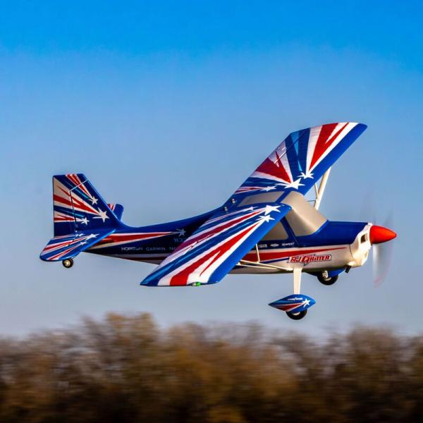 E-flite Decathlon RJG 1.2m RC-Flugzeug BNF Basic with AS3X and SAFE Select - EFL09250