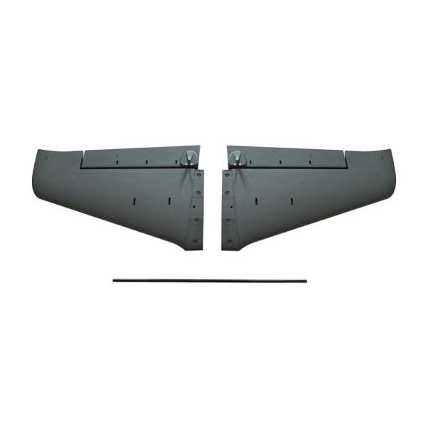 E-flite Painted Stab w/tube and screws: V1200 - EFL12353