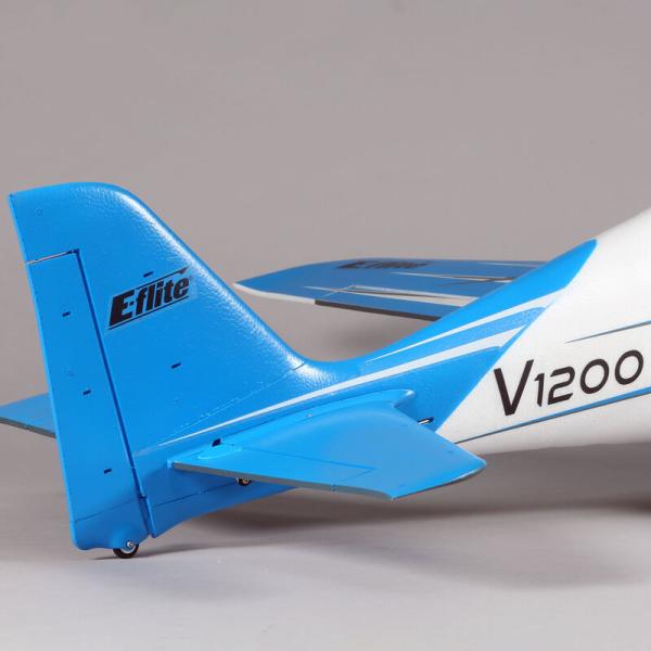 E-flite V1200 with Smart RC-Flugzeug Spannweite: 1200mm PNP - EFL12375