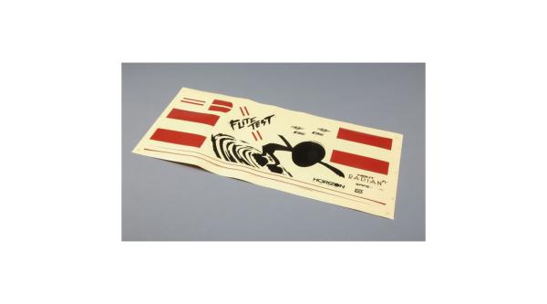 E-Flite Decal Sheet: Night Radian FT - EFL3656