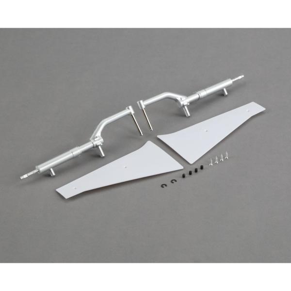 E-flite P51D: Fahrwerk- Streben und Tür Set - EFL8207