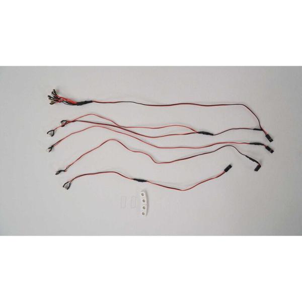 E-fllite LED Set: F-16 Falcon-Gray 80mm EDF - EFL87892