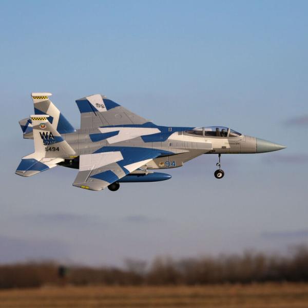 E-flite F-15 64mm BNF Basic w/AS3X SAFE RC-Flugzeug Spannweite:  715mm - EFL97500