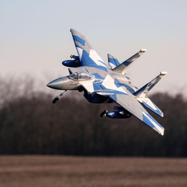 E-flite F-15 64mm BNF Basic w/AS3X SAFE RC-Flugzeug Spannweite:  715mm - EFL97500