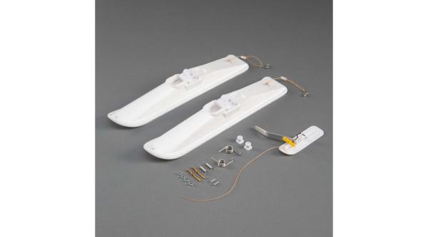 E-Flite 10-15 Size Taildragger Ski Set (3mm Axle) - EFLA970