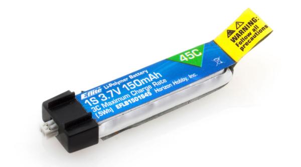 E-Flite Lipo Akkupack 3,7V 150 mAh EFLB1501S45 für Blade Nano CPS & Nano FPV