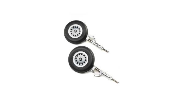 E-flite Main Gear Strut w/Wheel: F-4 Phantom II 80mm EDF - EFLG318