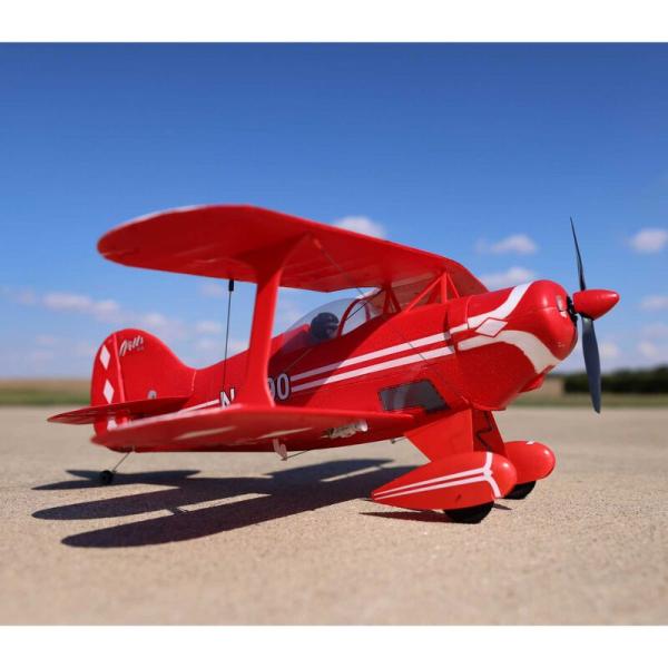 E-flite UMX Pitts S-1S Micro RC-Flugzeug BNF Basic with AS3X and SAFE Spannweite: 434mm - EFLU15250