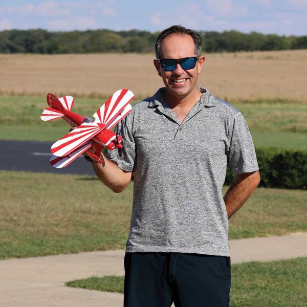 E-flite UMX Pitts S-1S Micro RC-Flugzeug BNF Basic with AS3X and SAFE Spannweite: 434mm - EFLU15250