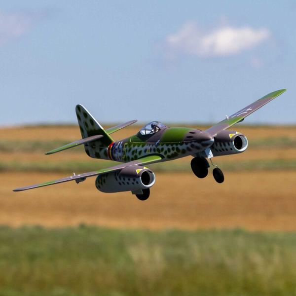 E-flite UMX Me 262 30mm EDF Jet Micro RC-Flugzeug BNF Basic with AS3X and SAFE Select 660mm - EFLU31050