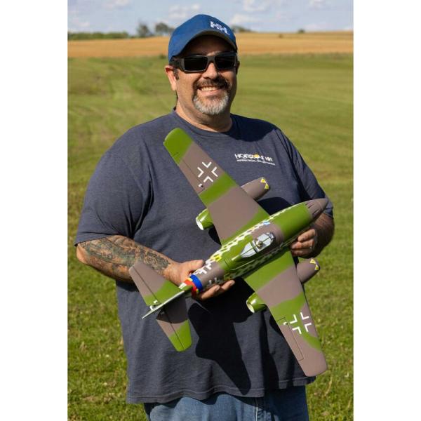 E-flite UMX Me 262 30mm EDF Jet Micro RC-Flugzeug BNF Basic with AS3X and SAFE Select 660mm - EFLU31050